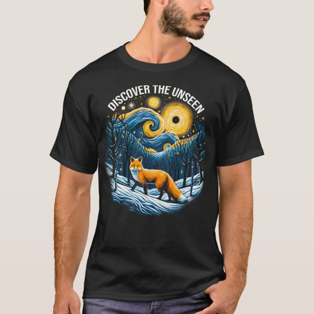T-shirt Découvrez l'invisible (Devant)