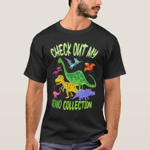 T-shirt Découvrez Ma Collection Dino Garçons Filles Enfant