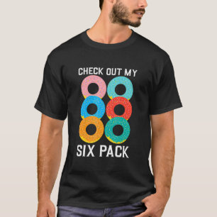 T-shirt Découvrez Mon Donut Six Pack - Salle De Sport