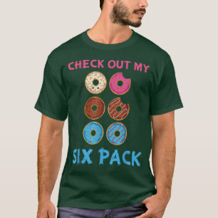 T-shirt Découvrez Mon Pack Si Funny Sweets Abs Workout Gla