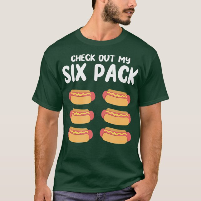 T-shirt Découvrez Mon Pack Si Hotdog (Devant)