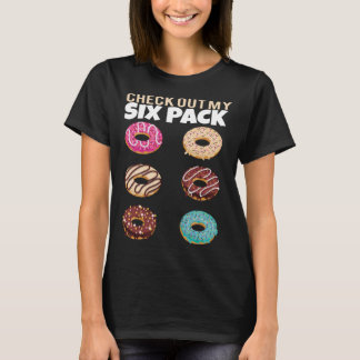 T-shirt Découvrez Mon Pack Six Donut Gym Summer Vacances