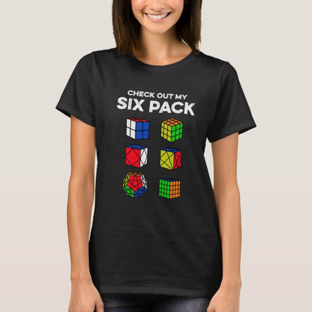 T-shirt Découvrez Mon six pack de découpe de vitesse compé (Devant)
