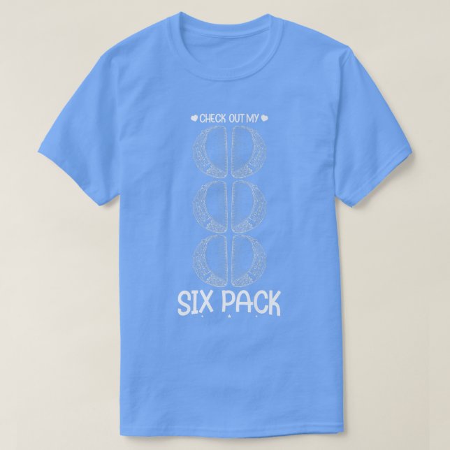 T-shirt Découvrez Mon Six Pack Taco Tee (Design devant)