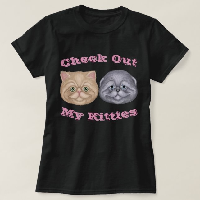 T-shirt Découvrez My Kitties (Design devant)
