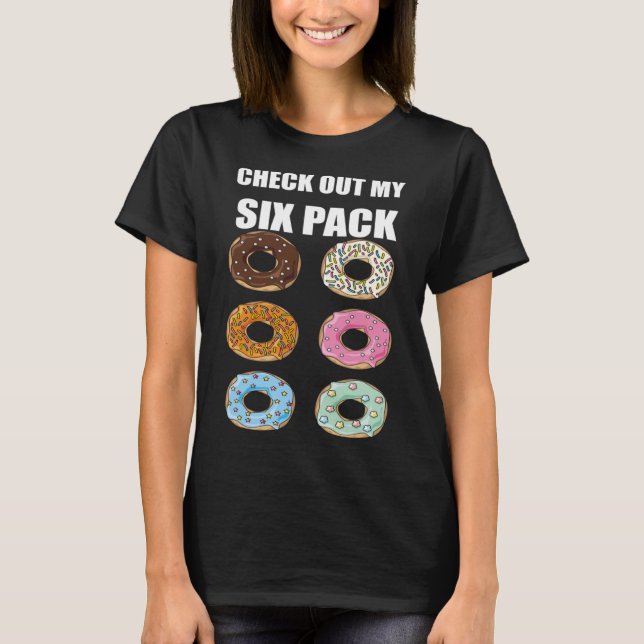 T-shirt Découvrez My Six Pack Donut for Doughnut (Devant)