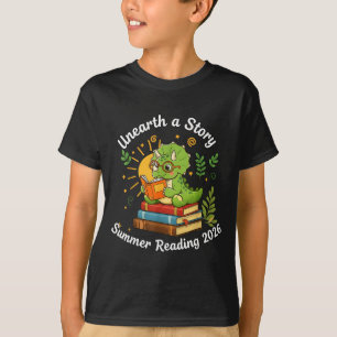 T-shirt Découvrez une histoire lecture estivale 2026 homme