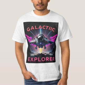 T-shirt "Découvrir au-delà : Explorateur Galactique"