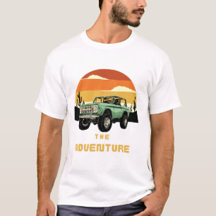 T-shirt Découvrir les extérieurs en style