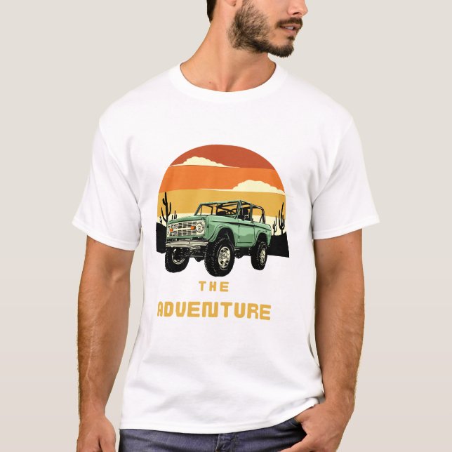 T-shirt Découvrir les extérieurs en style (Devant)