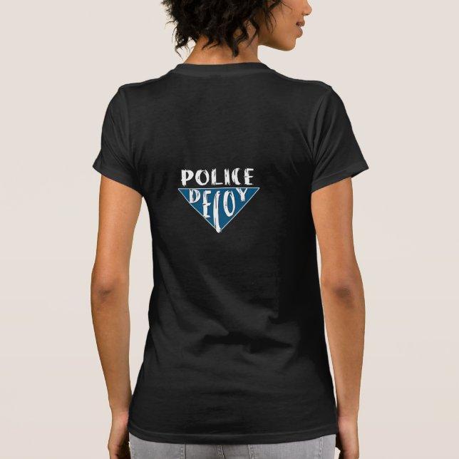 T-shirt Decoy de la police (Dos)