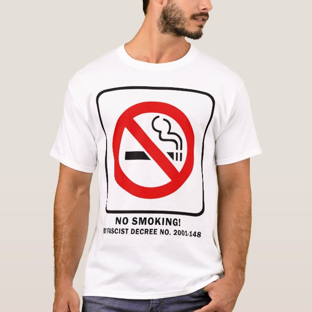 T-shirt Décret fasciste (Devant)
