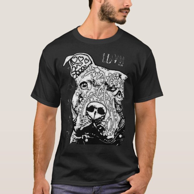 T-shirt Décret Pitbull Pit Bulls S (Devant)