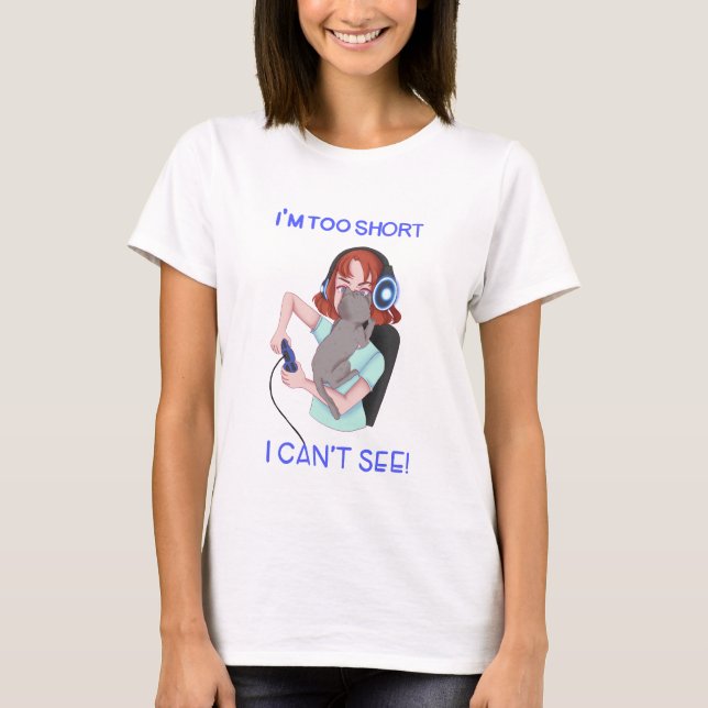 T-shirt Décrit ma vie (Devant)