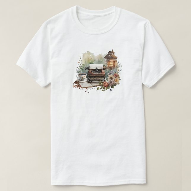 T-Shirt d'écriture (Design devant)