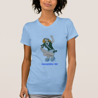 T-shirt d'écrou de photographie