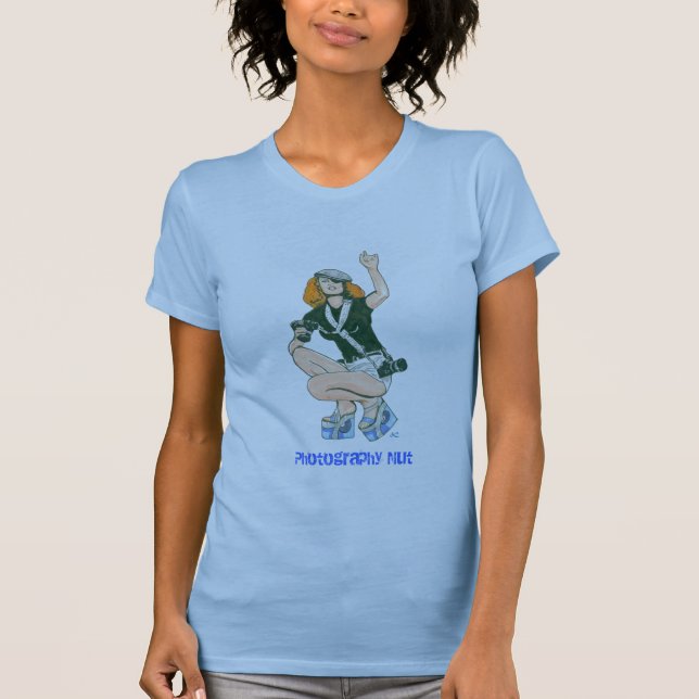 T-shirt d'écrou de photographie (Devant)