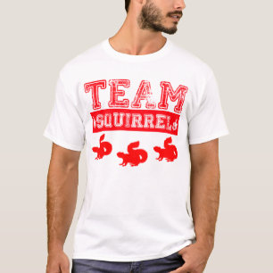 T-shirt d'écureuil d'équipe