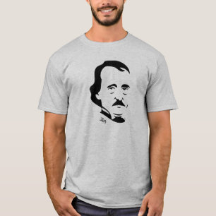 T-shirt d'Edgar Allan Poe   (gris-clair)