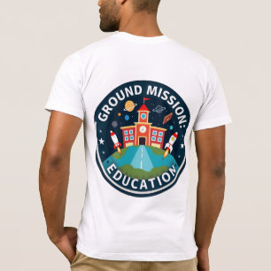 T-shirt d'éducation à la mission terrestre