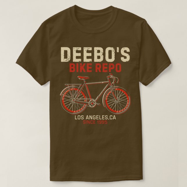T-shirt Deebo location de vélos 90s vendredi film (Design devant)