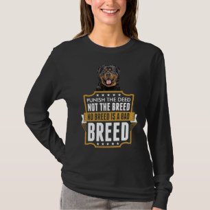 T-shirt Deed Pas Le Chien Rottweiler De La Race