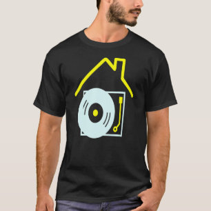 T-shirt Deejay I Love House Music House Music House Dj Tur