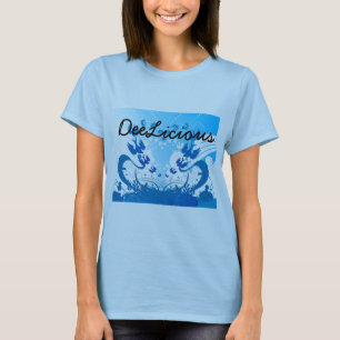 T-shirt DeeLicious bleu/conception T