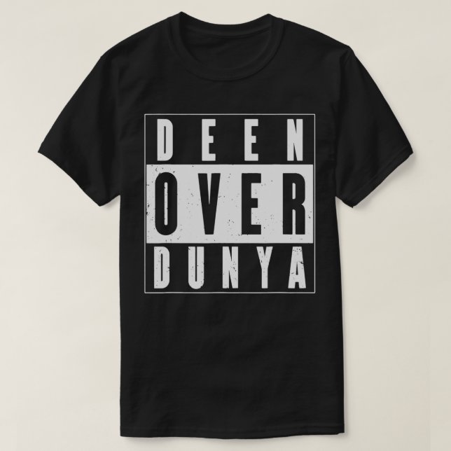T-SHIRT DEEN SUR DUNYA (Design devant)