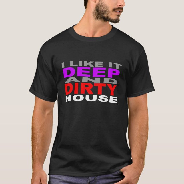 T-shirt DEEP-AND-DIRTY-BANNER (décrit) (Devant)