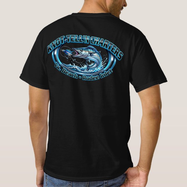T-Shirt Deep Blue Wahoo (Dos)