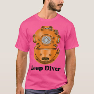 T-shirt Deep Diver Mark V Deep Sea Commercial Diving Helme