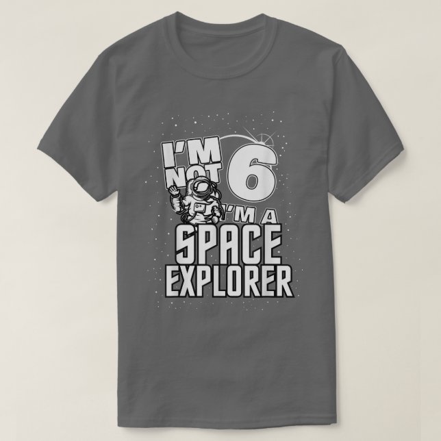 T-shirt Deep Space Eplorer Astronaut Birthday Tee  6  (Design devant)