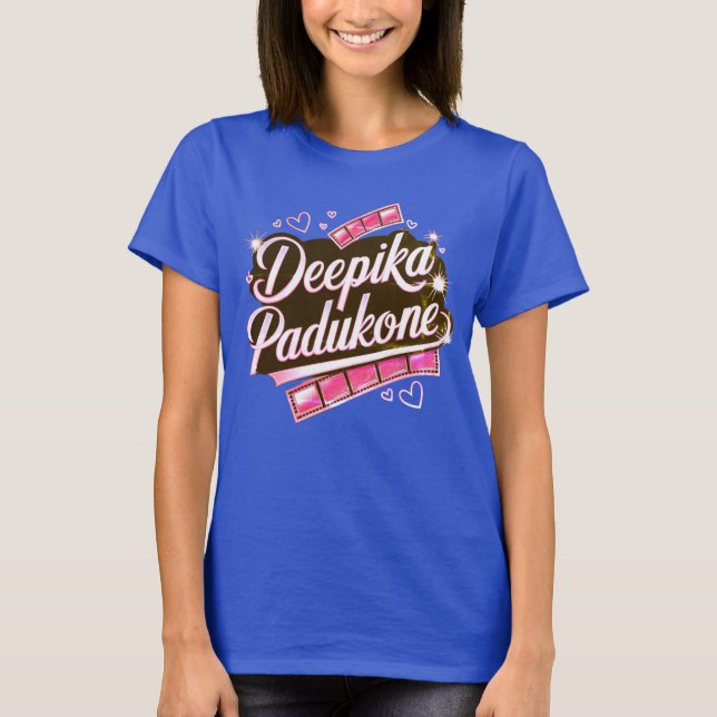 T-shirt Deepika Padukone Bollywood (Devant)