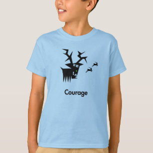 T-shirt Deer Courage
