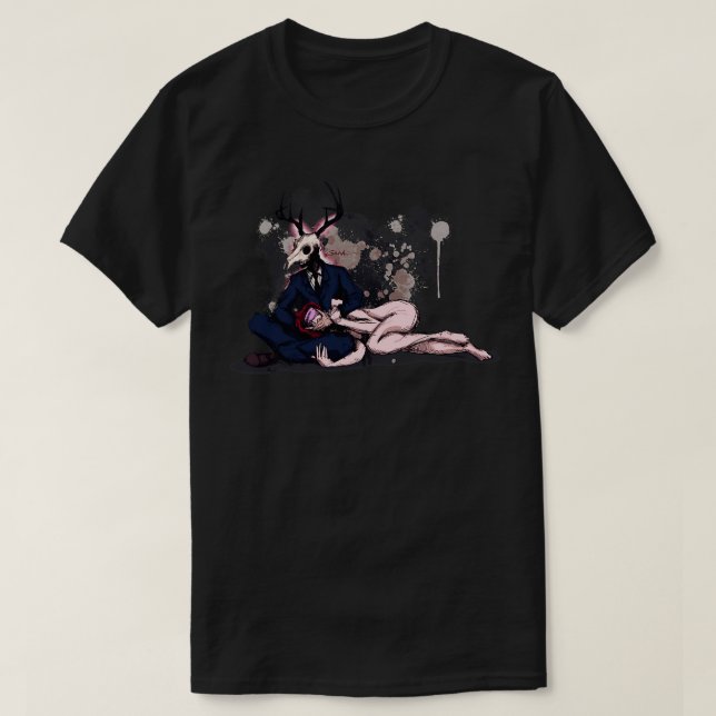 T-shirt Deer Daddy Shh (Design devant)