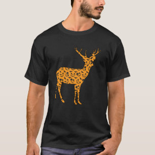 T-shirt Deer Easy Halloween Outfit Fawn Elk Stag Lazy Coût