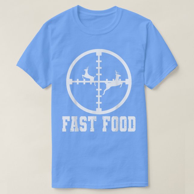 T-shirt Deer Hunter Funny Restauration Rapide Chasse Tee C (Design devant)