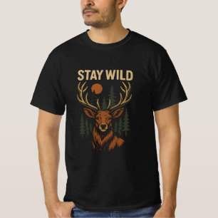 T-shirt Deer sauvage
