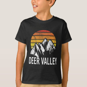 T-shirt Deer Valley Park City Utah Usa Station de ski Snow