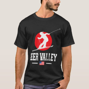 T-shirt Deer Valley Usa Station de ski Rocky Mountains Ame