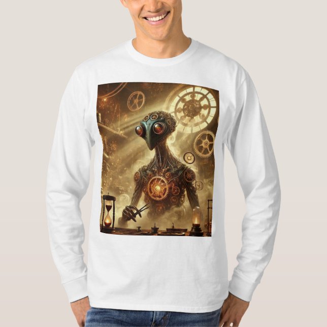 T-shirt 👑 déesse Alien céleste : Beauté éthérée pour T- (Devant)