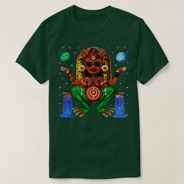 T-shirt Déesse Atabey Taino (Design devant)