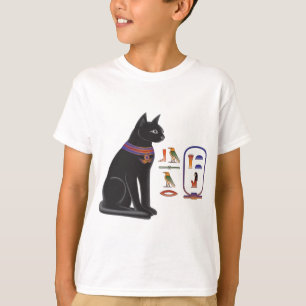 T-shirt Déesse Bastet de chat égyptien