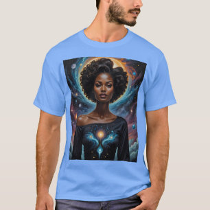 T-shirt Déesse céleste Galaxy Energy Shirt