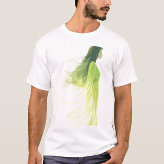 T-shirt Déesse de la forêt verte