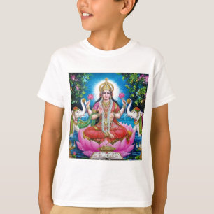 T-shirt Déesse de Lakshmi de l'amour, de la prospérité, et