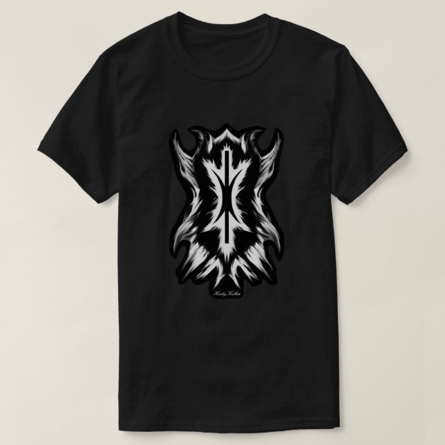 T-shirt Déesse du Chaos, Eris Flame Art, Discordia (Design devant)