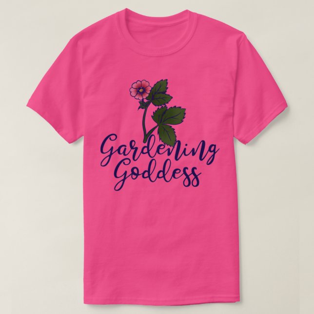 T-shirt Déesse du jardin (Design devant)
