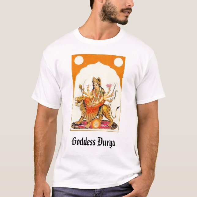 T-shirt Déesse Durga, déesse Durga (Devant)